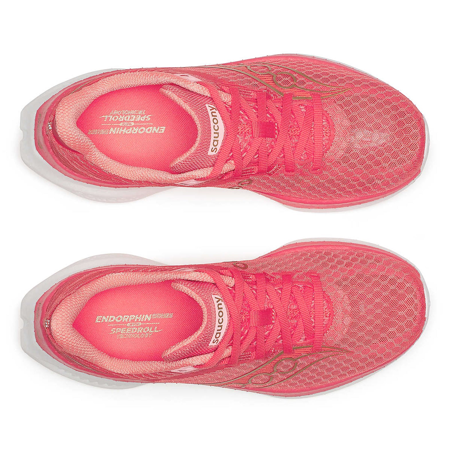 Women's Endorphin Speed 5 Running Shoes Coral / Salmon - Achilles Heel