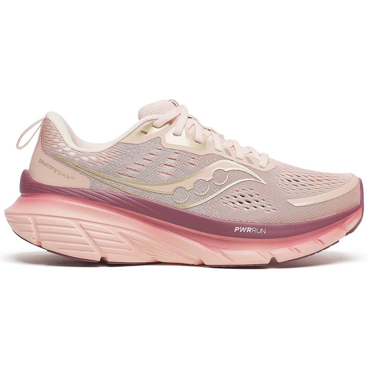 Saucony Saucony Women's Guide 18 Running Shoes Cameo Terra at