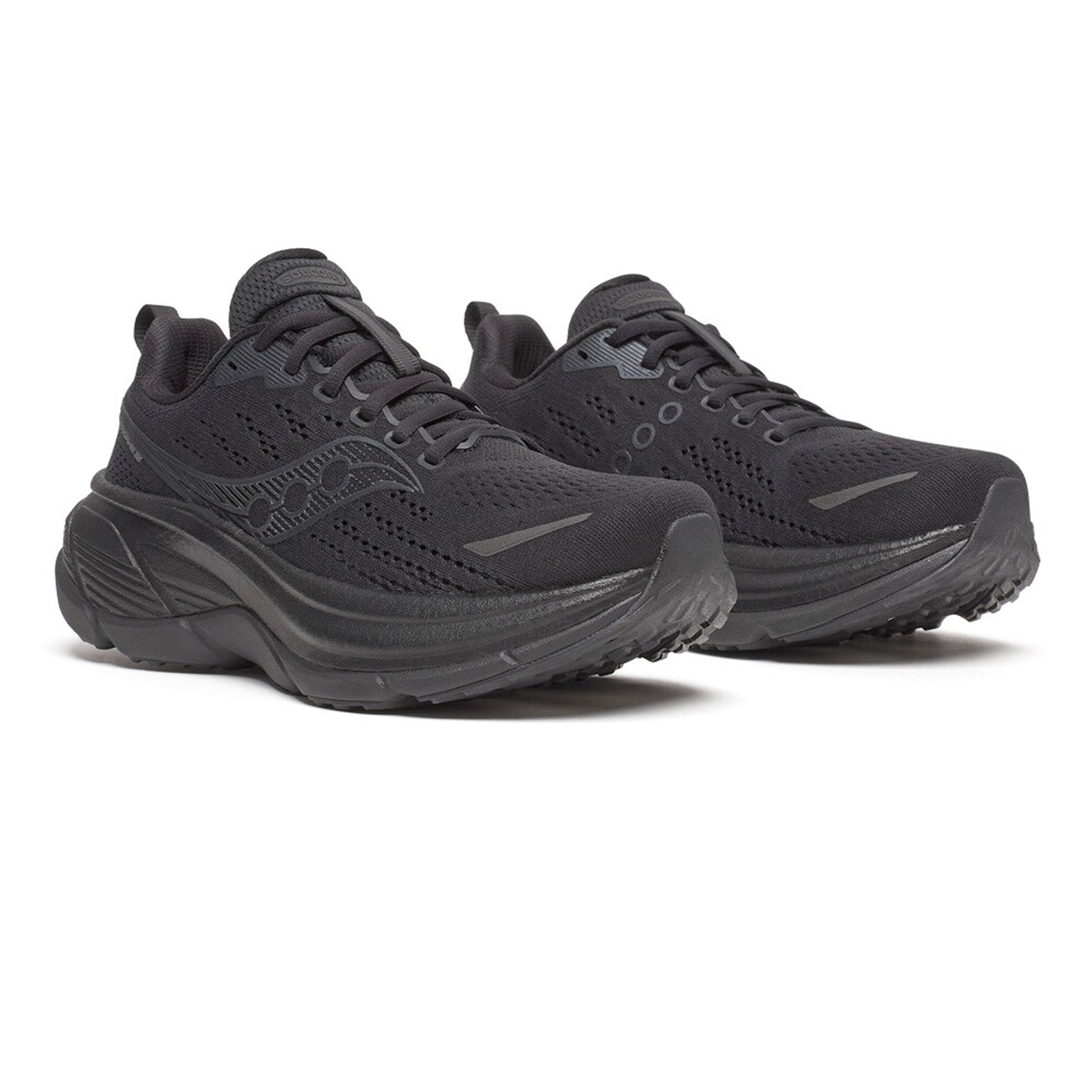 Women's Hurricane 25 Running Shoes Triple Black - Achilles Heel