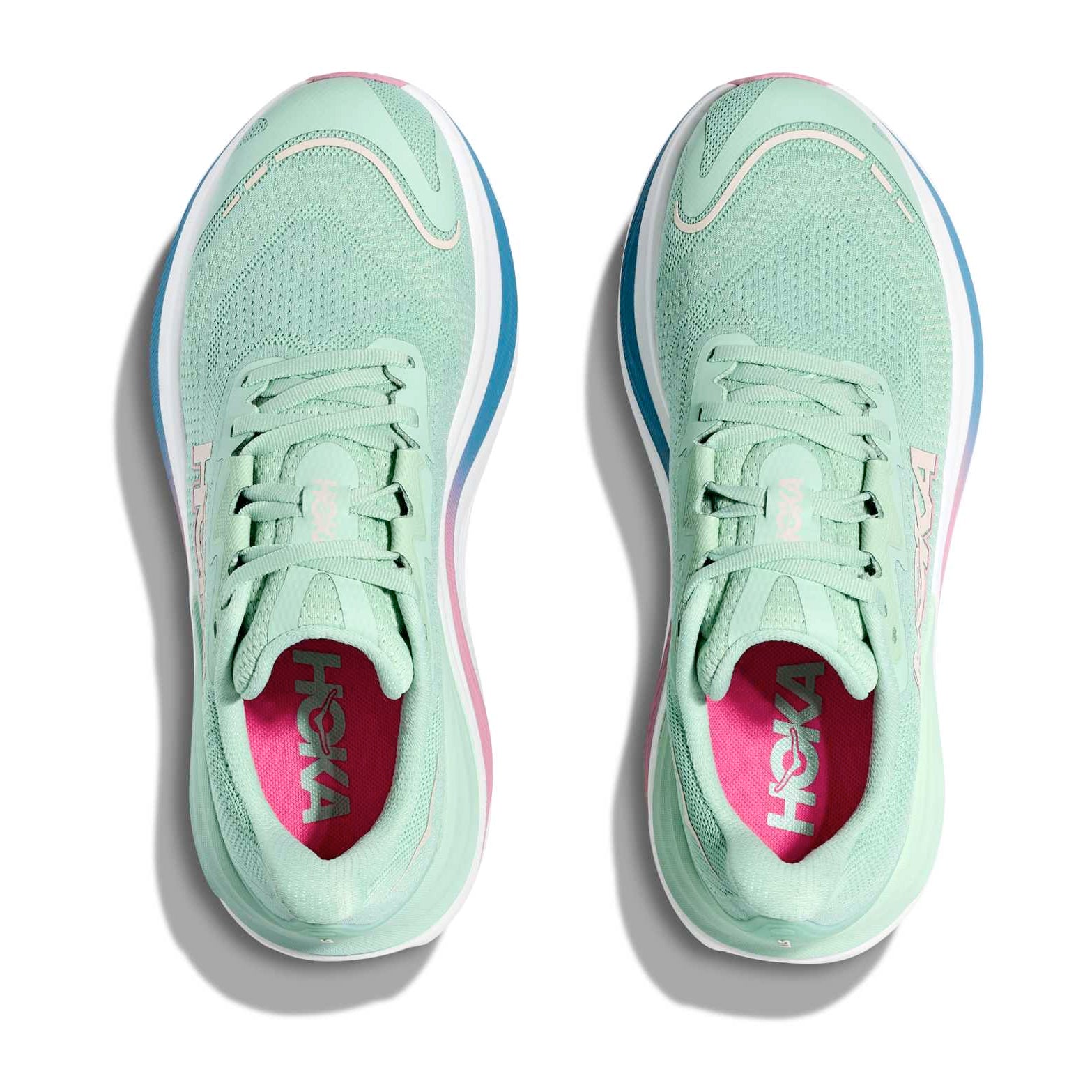 Women's Skyward X Running Shoes Jadeite / Dried Rose - Achilles Heel