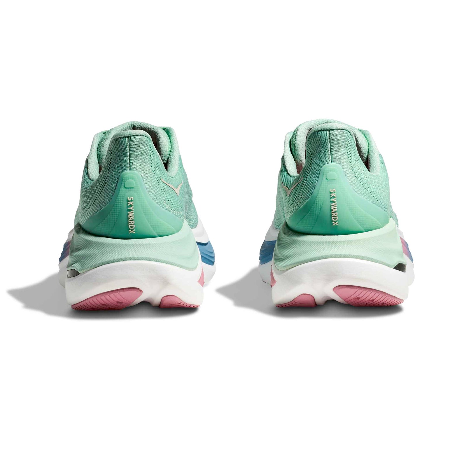 Women's Skyward X Running Shoes Jadeite / Dried Rose - Achilles Heel