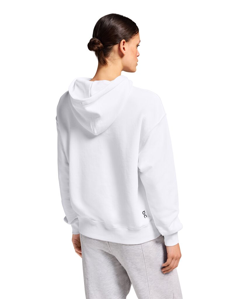 On Women's Club Hoodie White - Achilles Heel