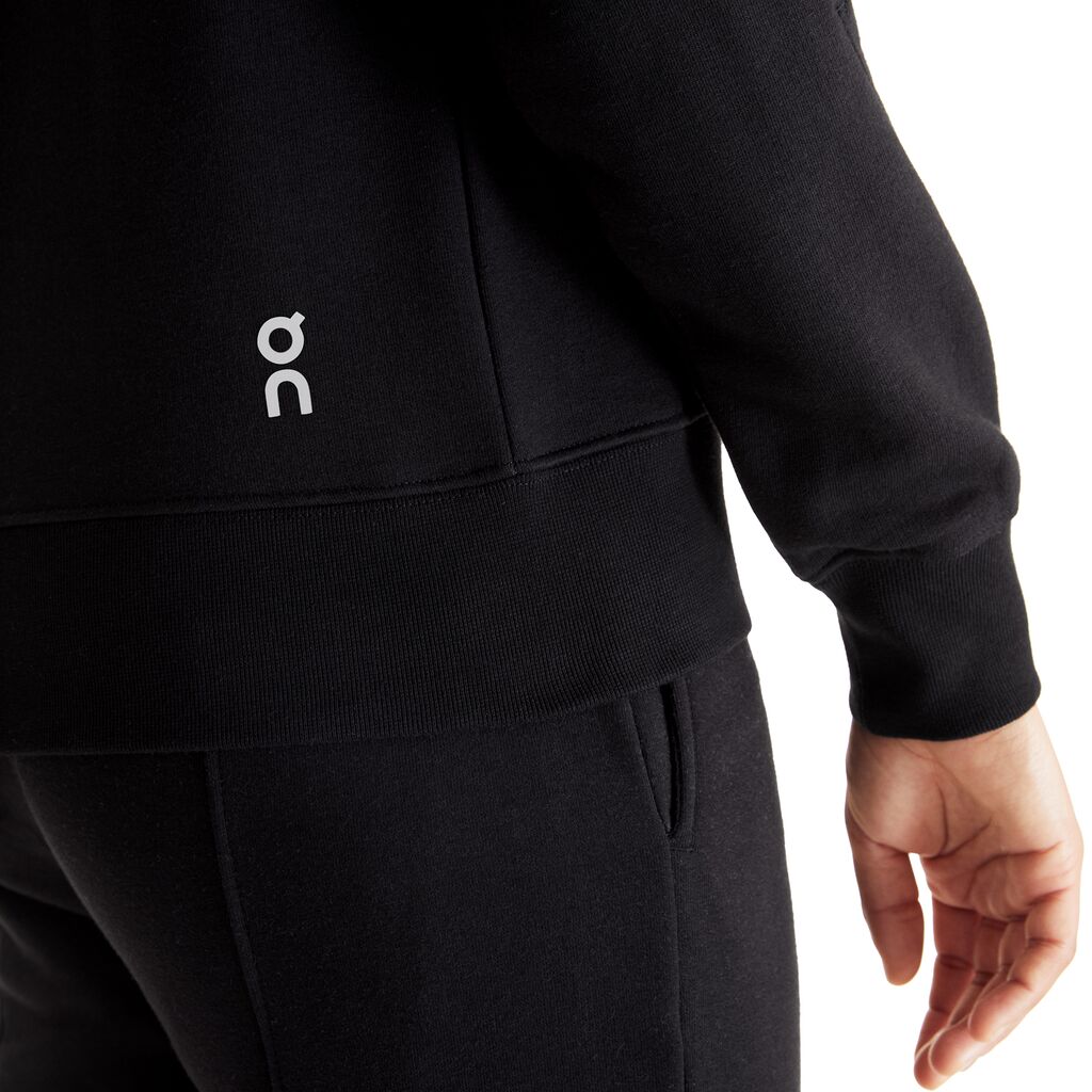 On Women's Club Crew Black - Achilles Heel