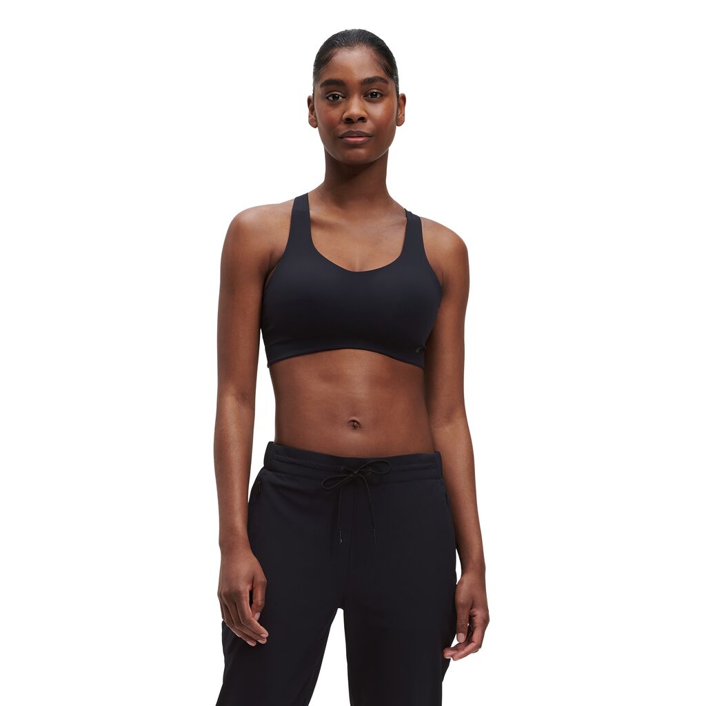 On Women's Active Bra Black - Achilles Heel