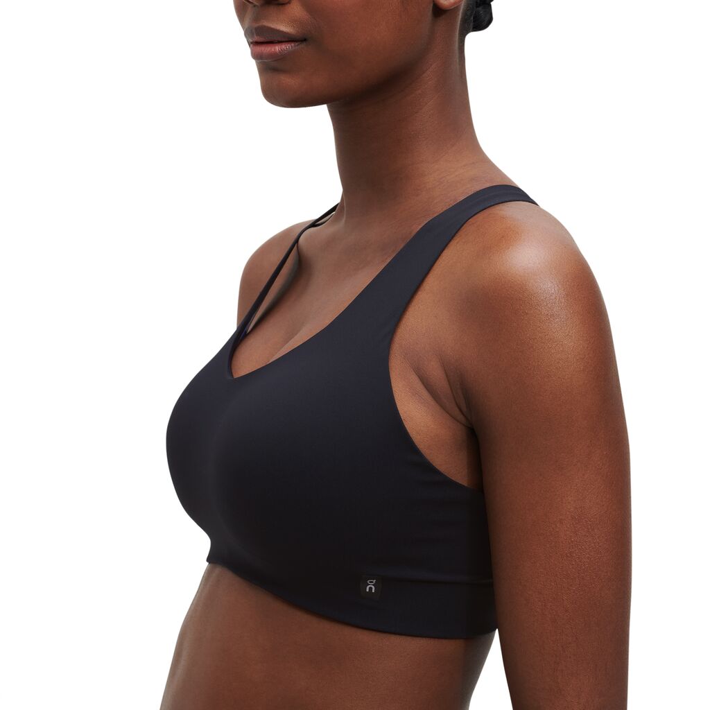 On Women's Active Bra Black - Achilles Heel