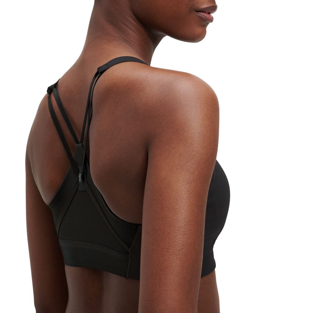 On Women's Active Bra Black - Achilles Heel