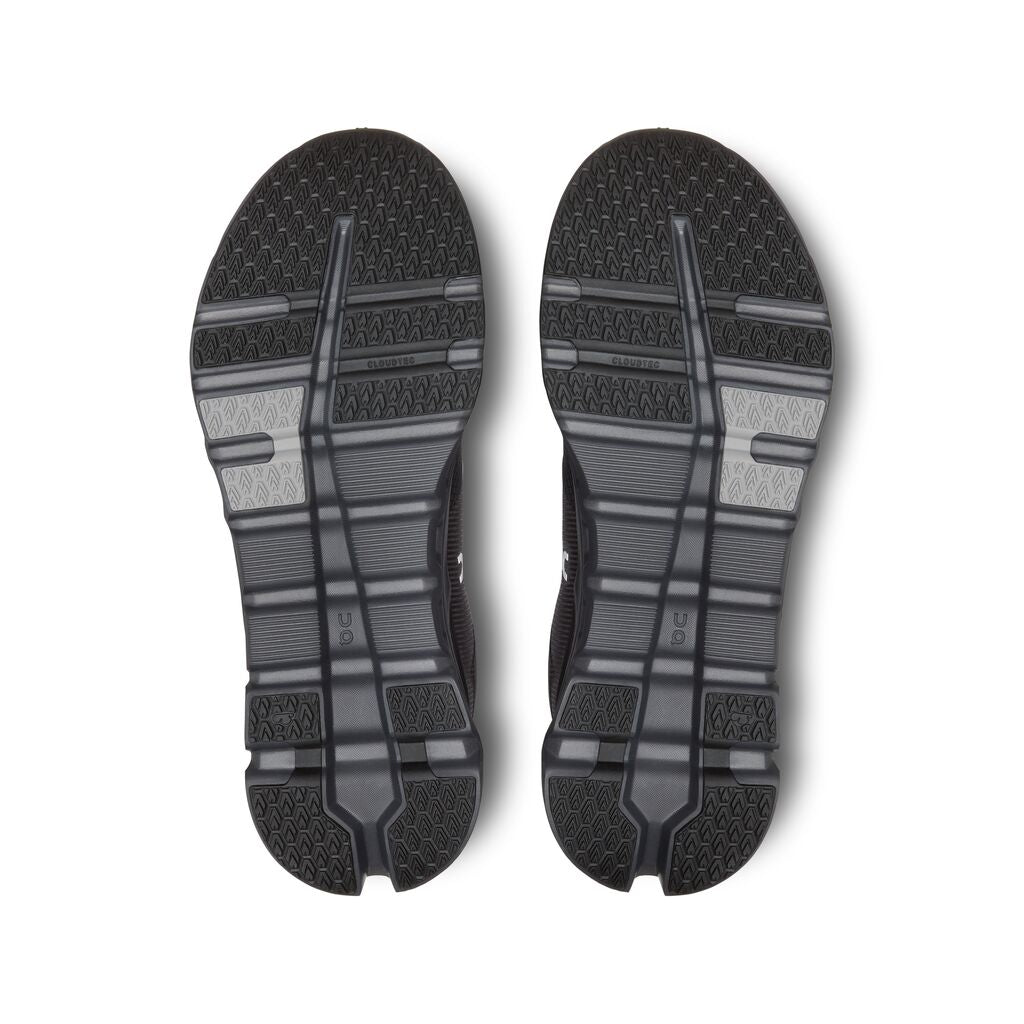 On Men's Cloudrunner 2 Waterproof Running Shoes Magnet / Black - Achilles Heel