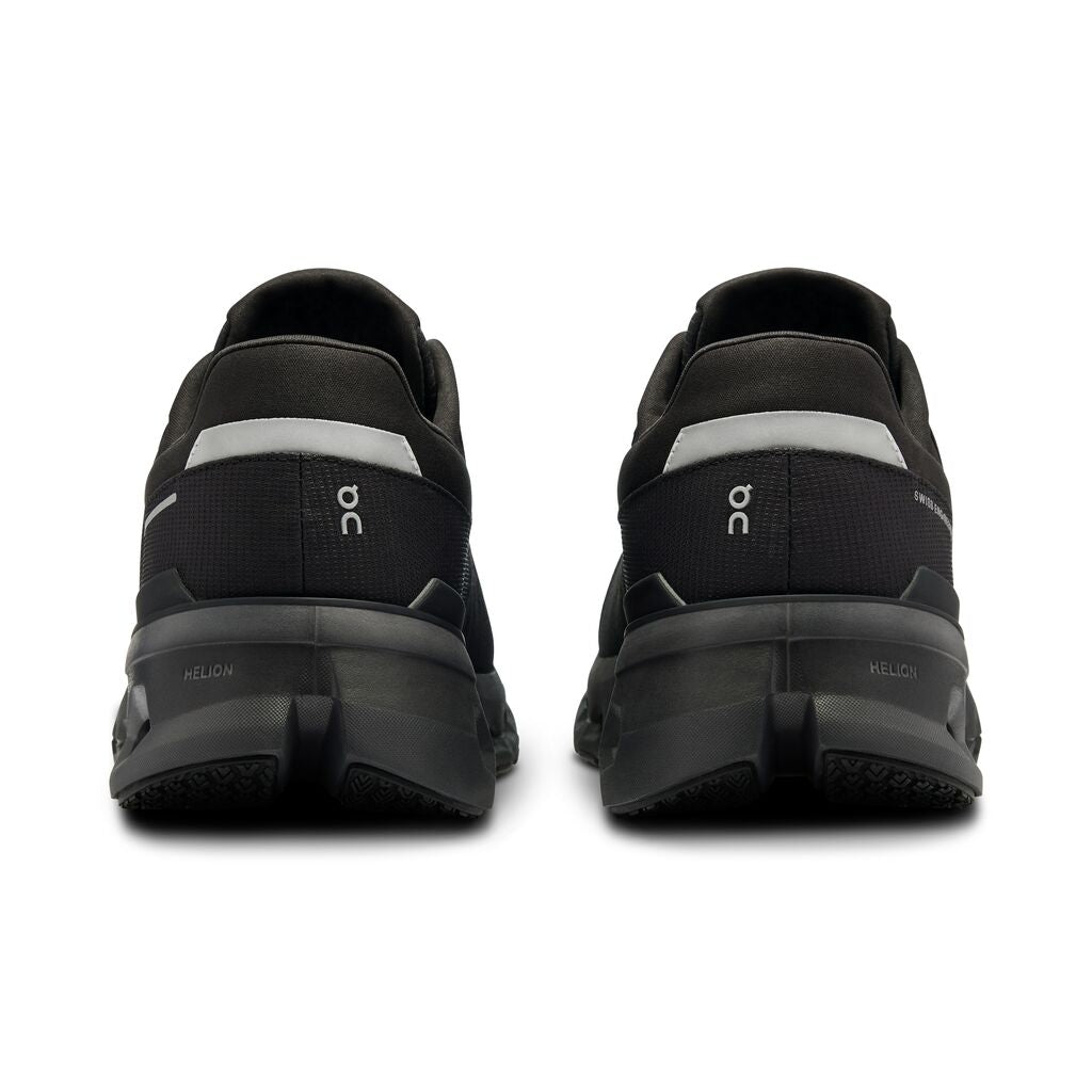 On Men's Cloudrunner 2 Waterproof Running Shoes Magnet / Black - Achilles Heel