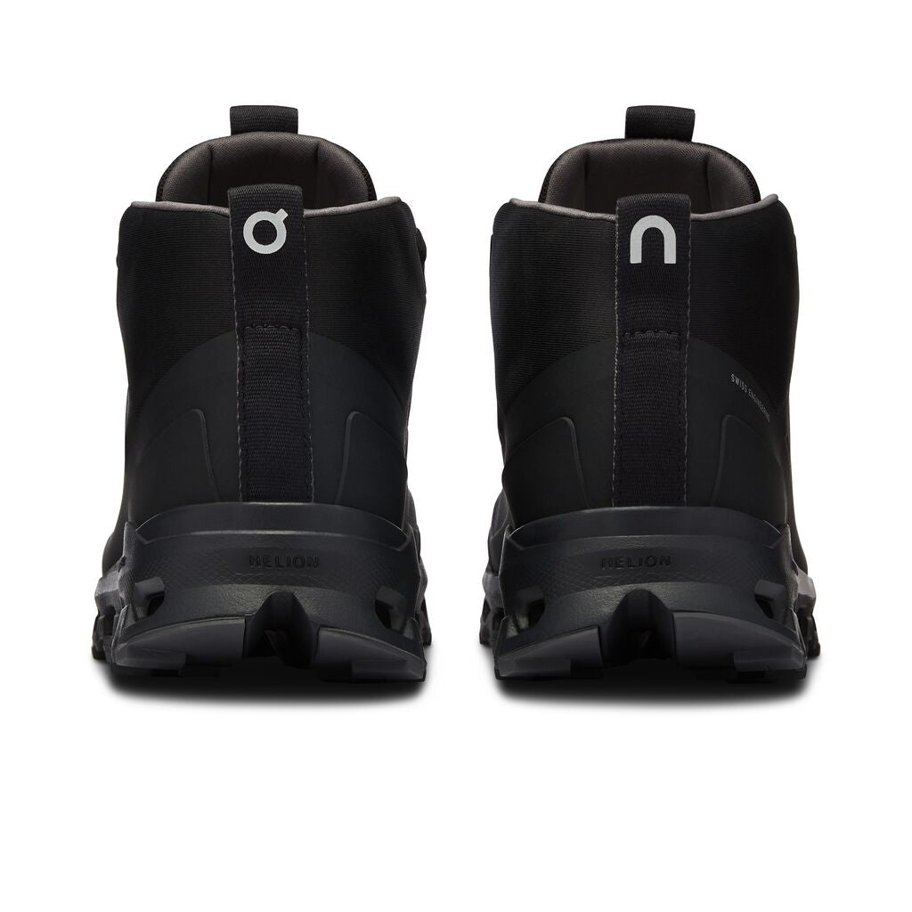 On Women's Cloudroam Waterproof Trail Walking Boots Black / Eclipse - Achilles Heel