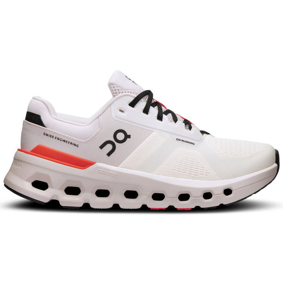 On On Women's Cloudrunner Running Shoes (Undyed) White Sand at