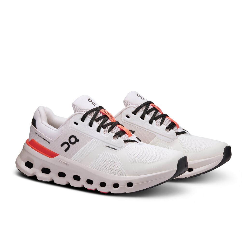 On Women's Cloudrunner 2 Running Shoes Undyed / Sand - Achilles Heel