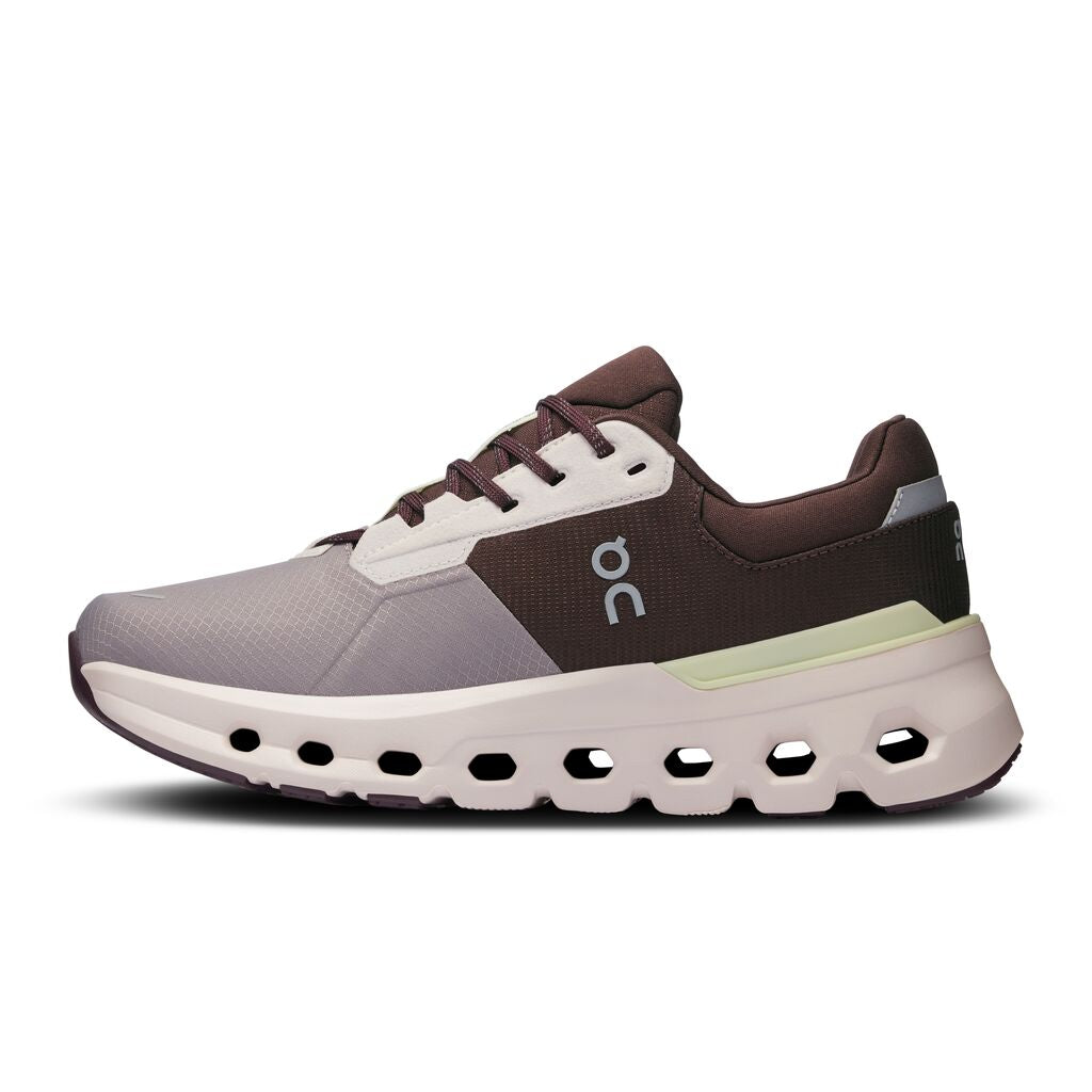 On Women's Cloudrunner 2 Waterproof Running Shoes Zinc / Seedling - Achilles Heel