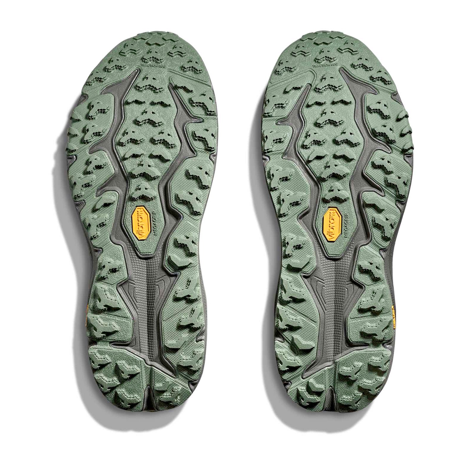 Men's Speedgoat 6 Wide Fit Trail Running Shoes Fern / Asphalt - Achilles Heel