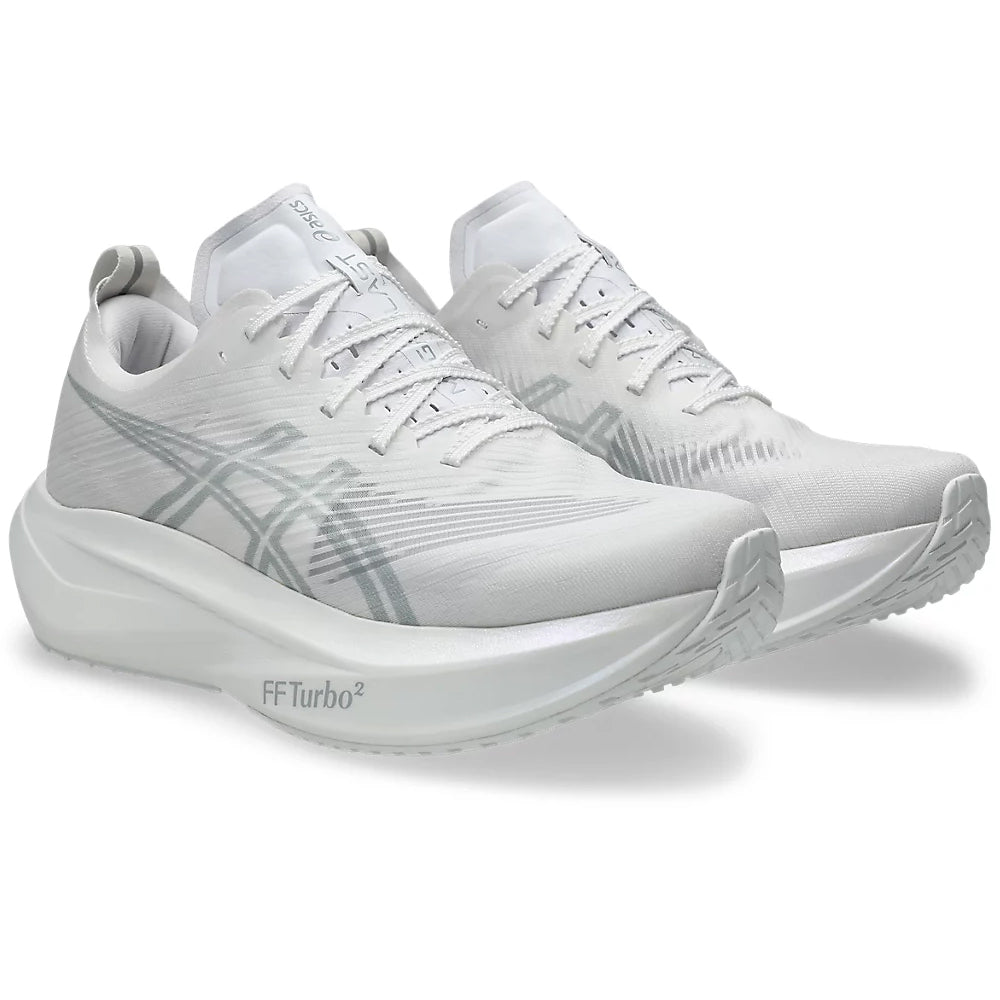 Megablast Running Shoes White / Piedmont Grey - Achilles Heel