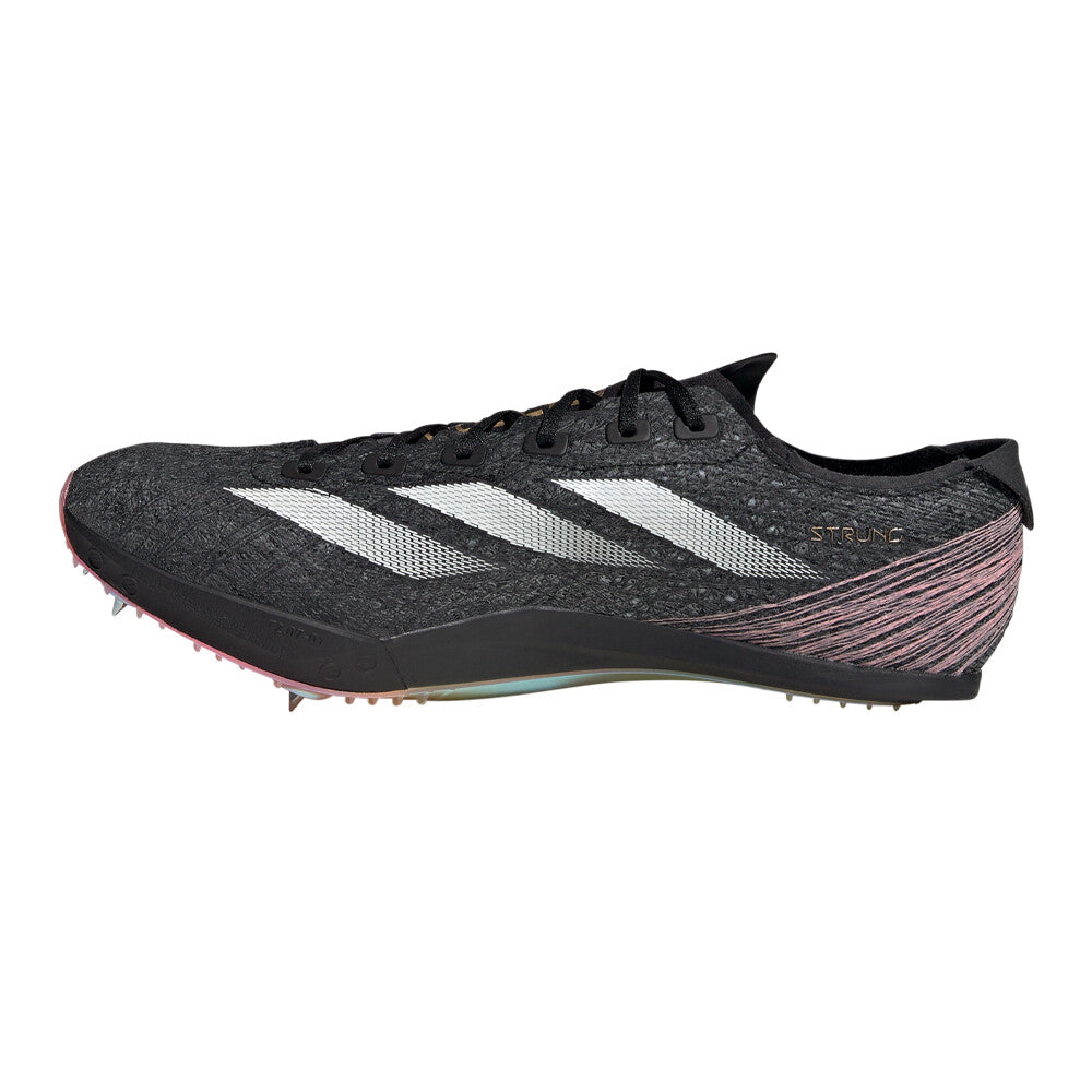 adidas Adizero Prime SP3 Strung Running Spikes Core Black / Zero Metalic / Spark - Achilles Heel