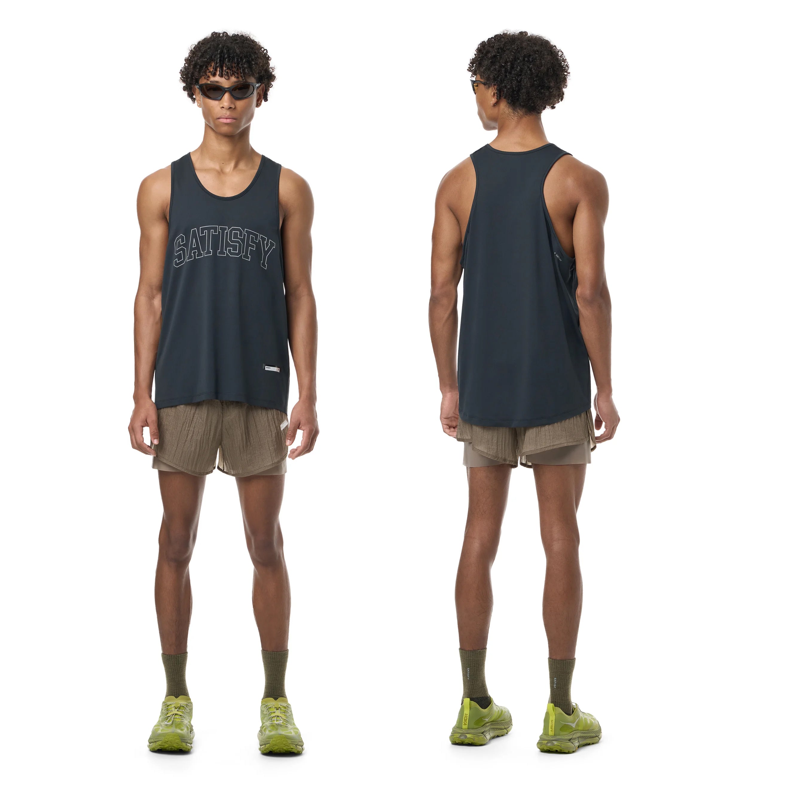 Auralite Tech Singlet Black - Achilles Heel