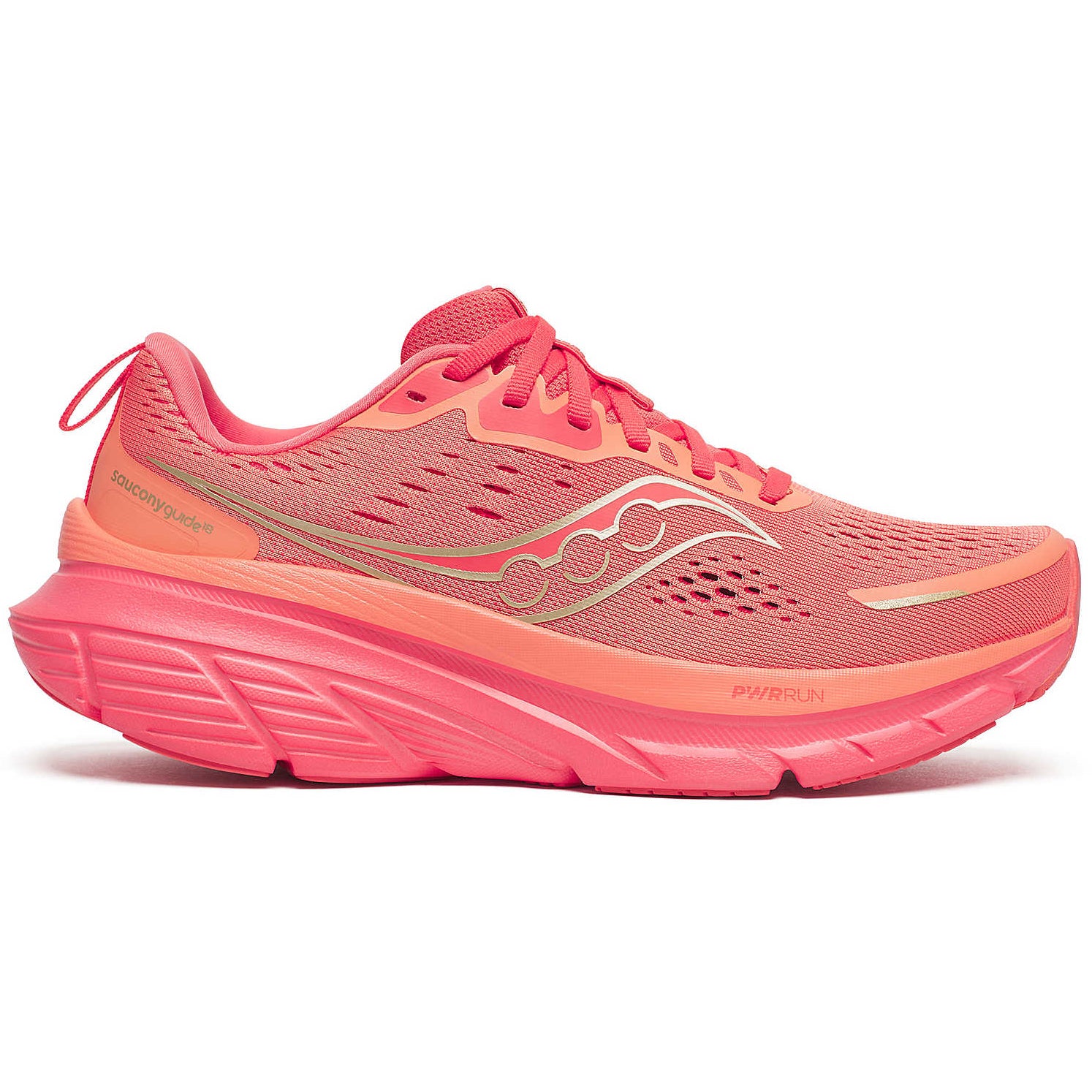 Women's Guide 18 Running Shoes Salmon / Coral - Achilles Heel