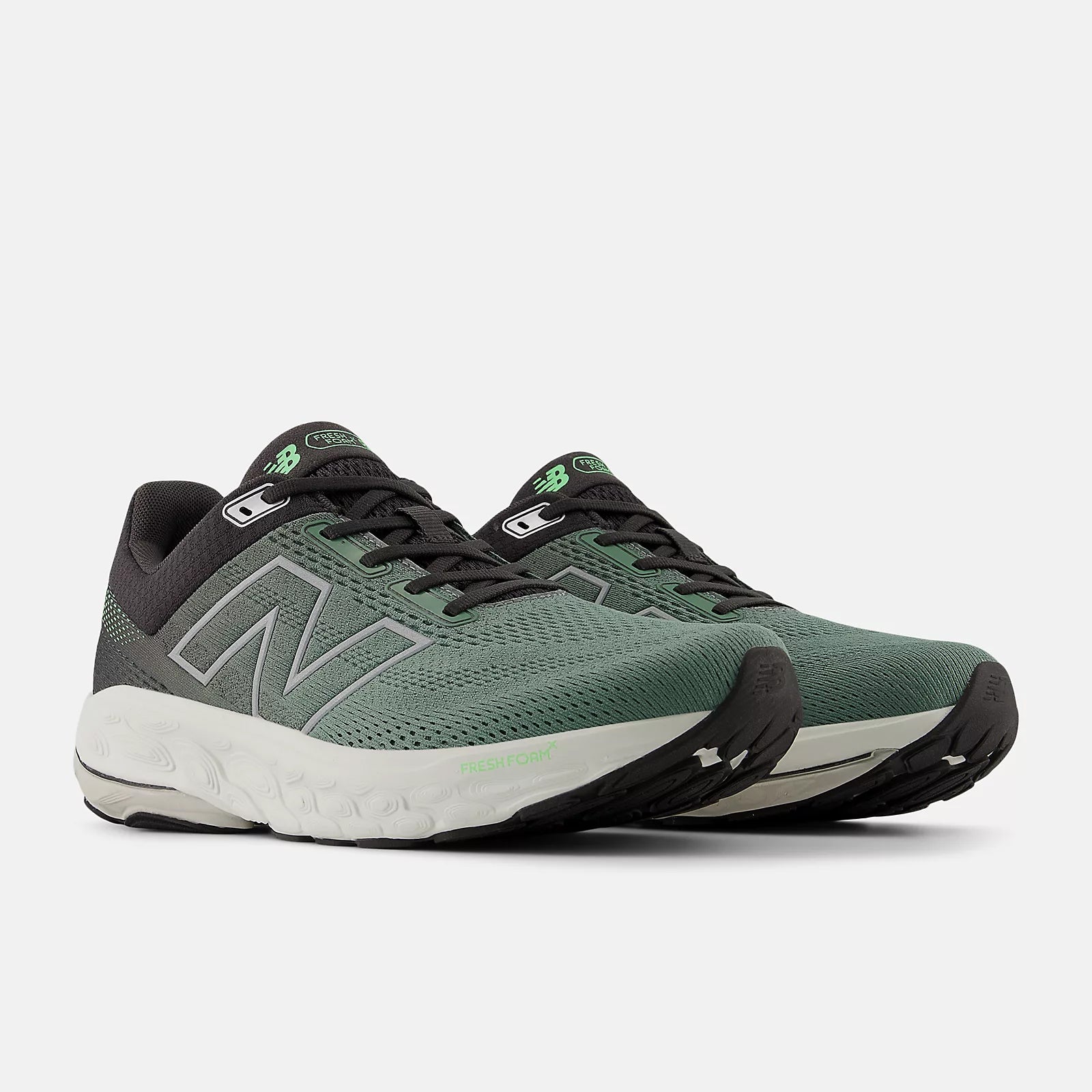 Men's 860v14 Running Shoes Dark Juniper / Black Cement / Grey Matter - Achilles Heel