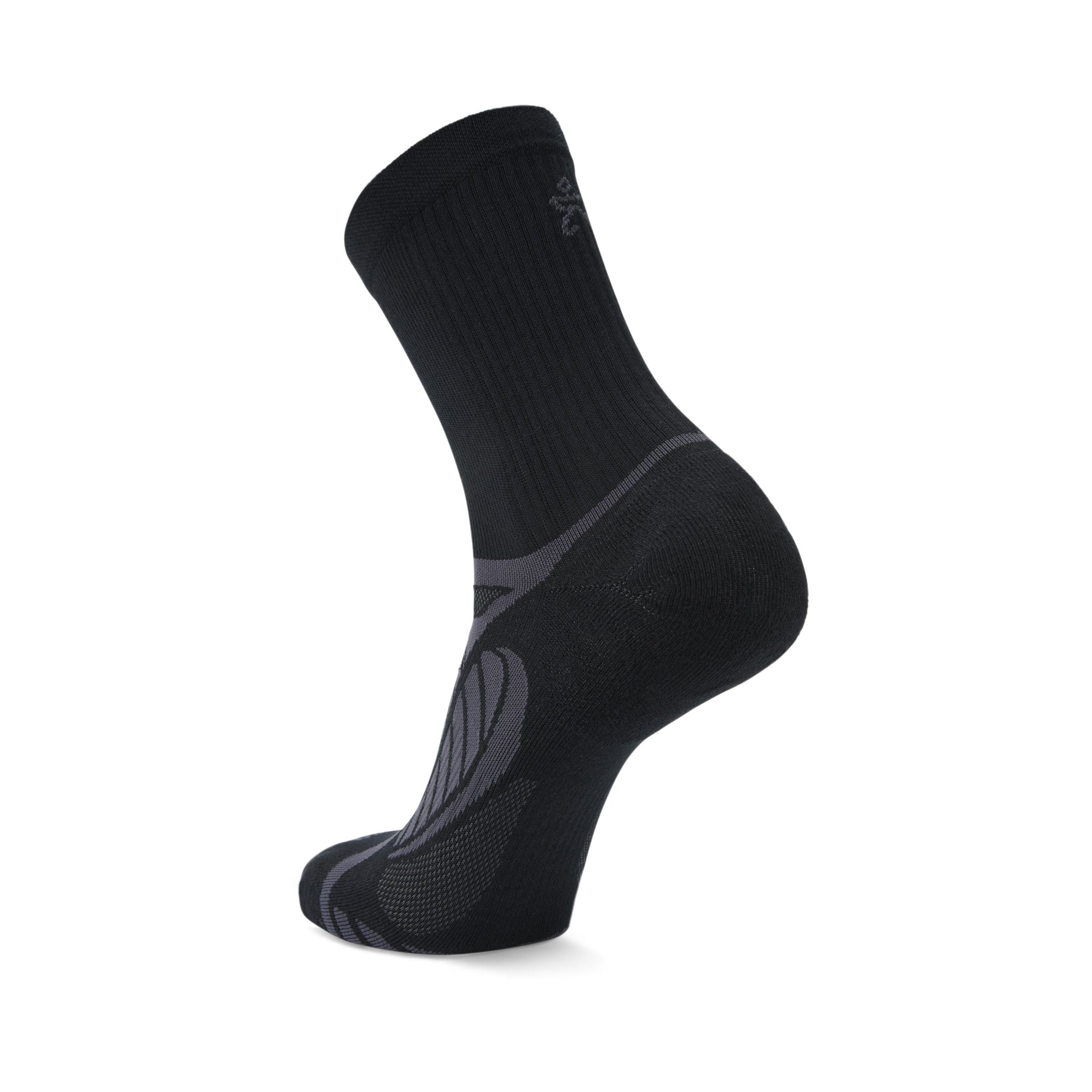 Ultralight Crew Running Socks Black
