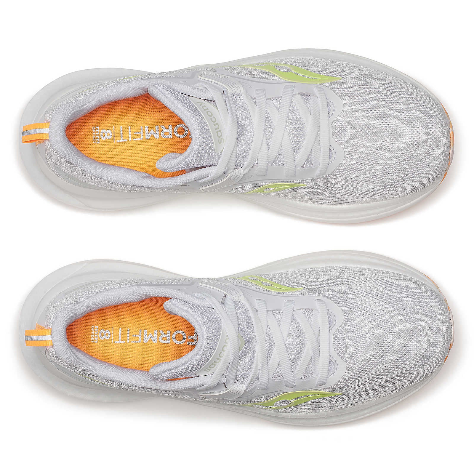 Saucony Women's Tempus 2 Running Shoes White / Sunny - Achilles Heel