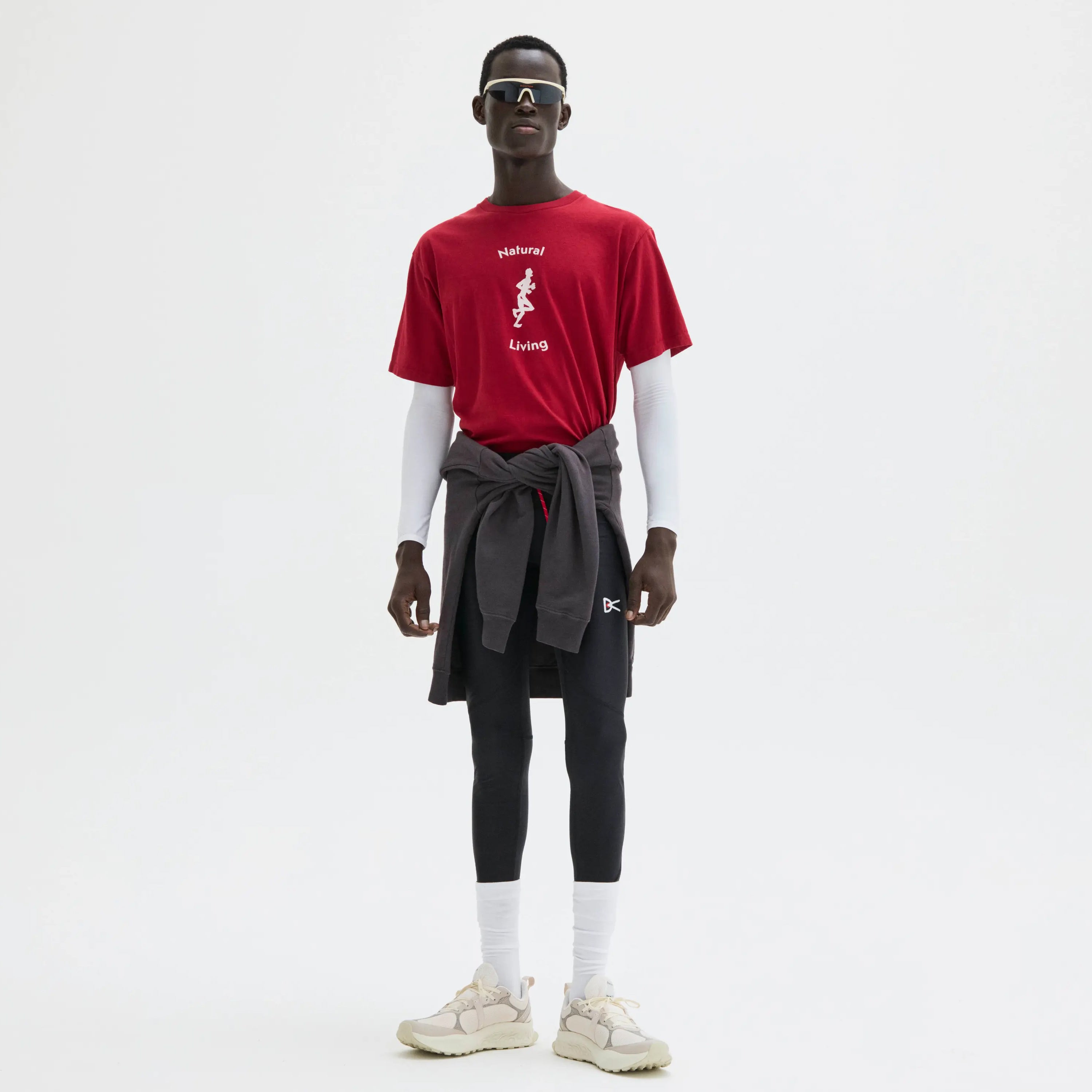 Men's California Cotton Tee Red Living - Achilles Heel