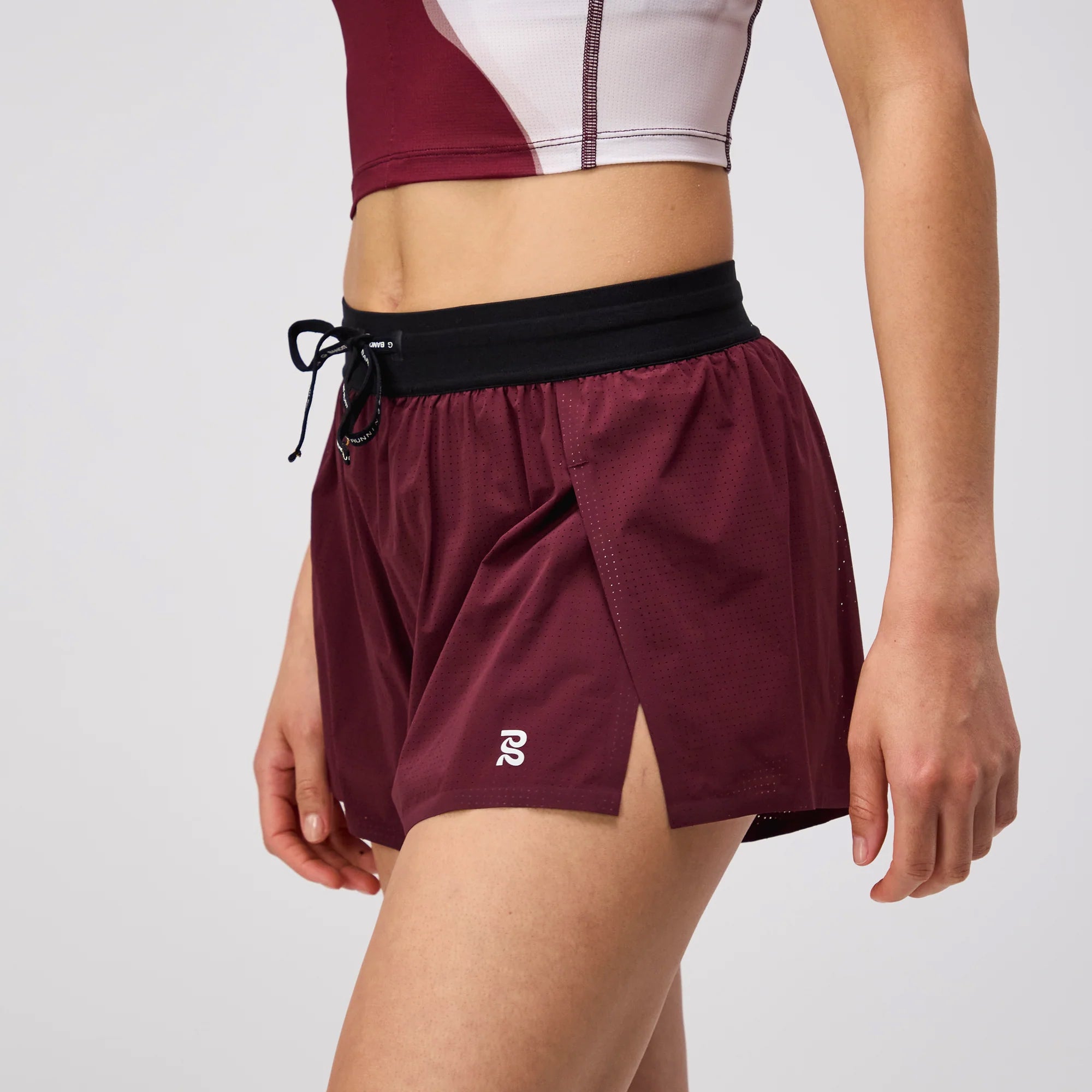 Women's Vento 3 Inch Split Shorts Port - Achilles Heel