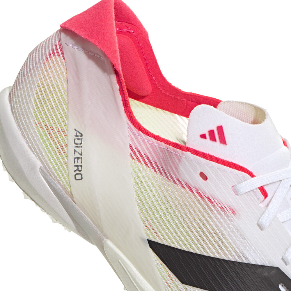 adidas Adizero Ambition Running Spikes Cloud White / Core Black / Lucid Red - Achilles Heel