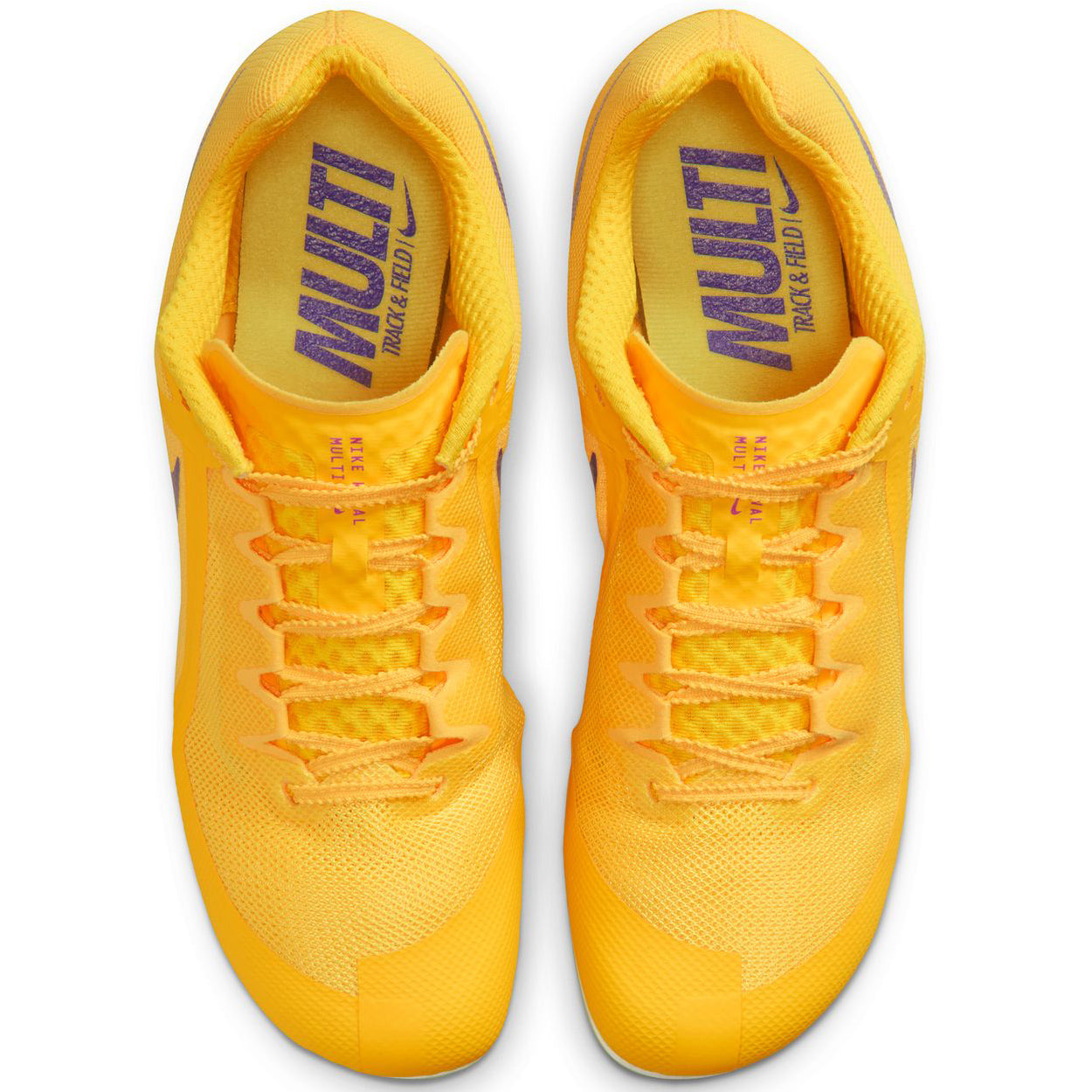 Zoom Rival Multi Running Spikes Citron Pulse / Indigo Burst / Volt Glow - Achilles Heel