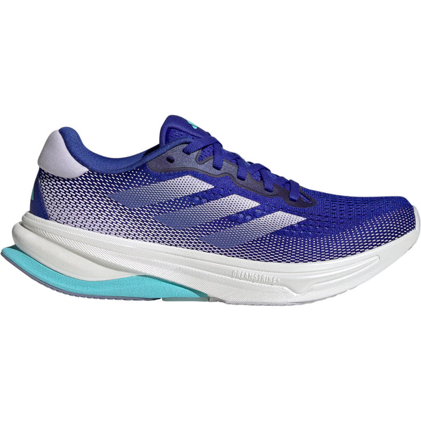 adidas Women s Supernova Solution Running Shoes Lucid Blue Purple Tint Flash Aqua Achilles Heel