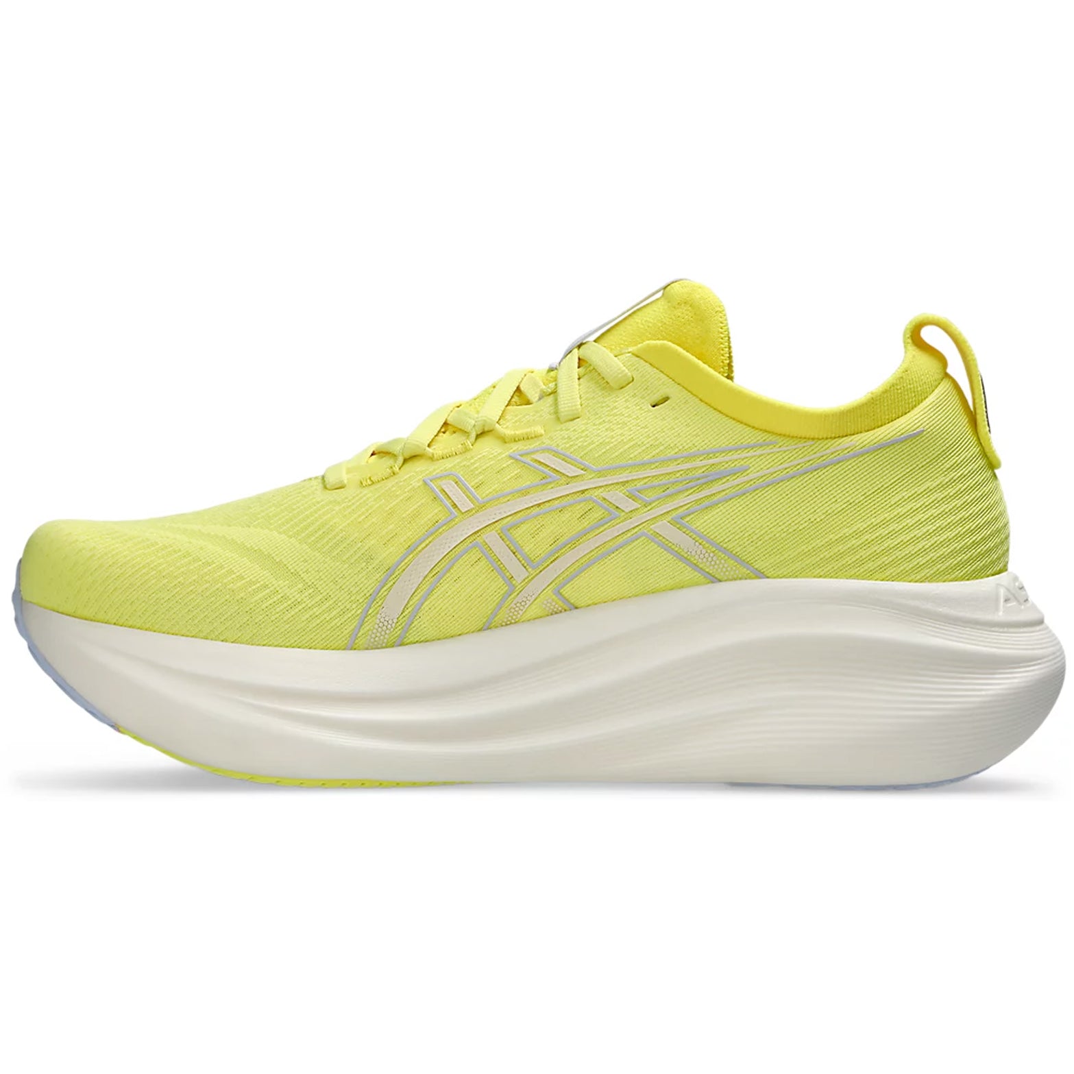 Men's Gel-Nimbus 27 Running Shoes Citron / Cream - Achilles Heel