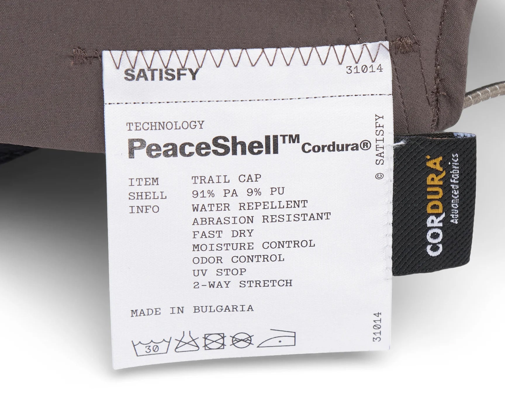 PeaceShell Cordura Trail Cap Quicksilver - Achilles Heel