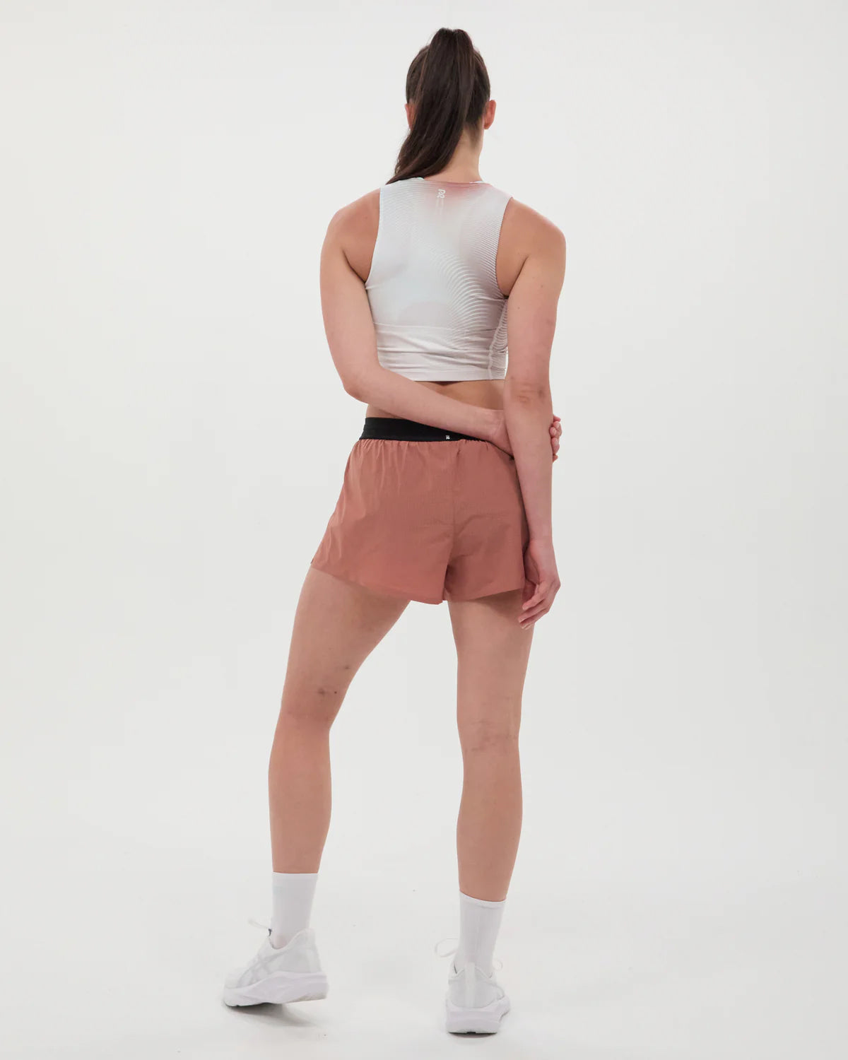 Women's Vento 3 Inch Split Shorts Baked Clay - Achilles Heel