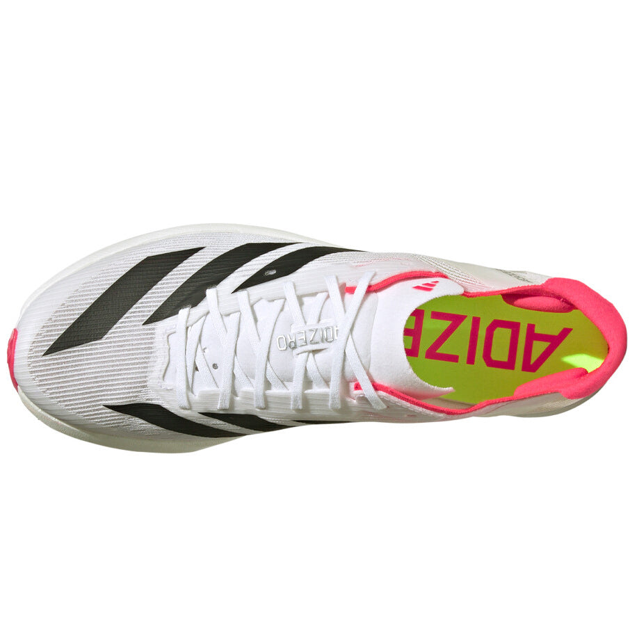 adidas Adizero Ambition Running Spikes Cloud White / Core Black / Lucid Red - Achilles Heel