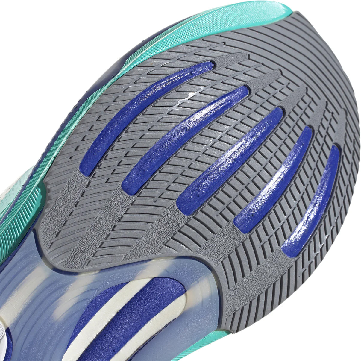 adidas Men's Supernova Rise Running Shoes Cloud White / Lucid Blue / Flash Aqua - Achilles Heel