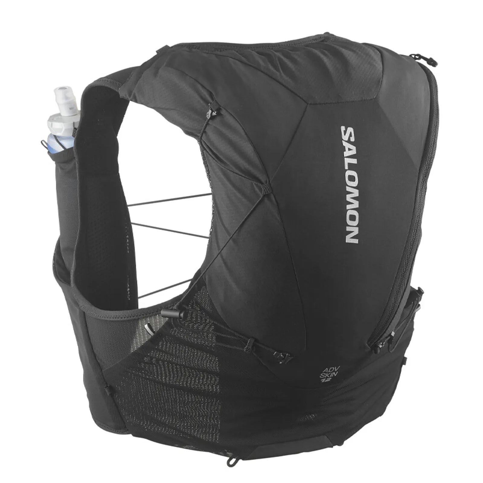 Advance Skin 12 Set Running Vest Black - Achilles Heel