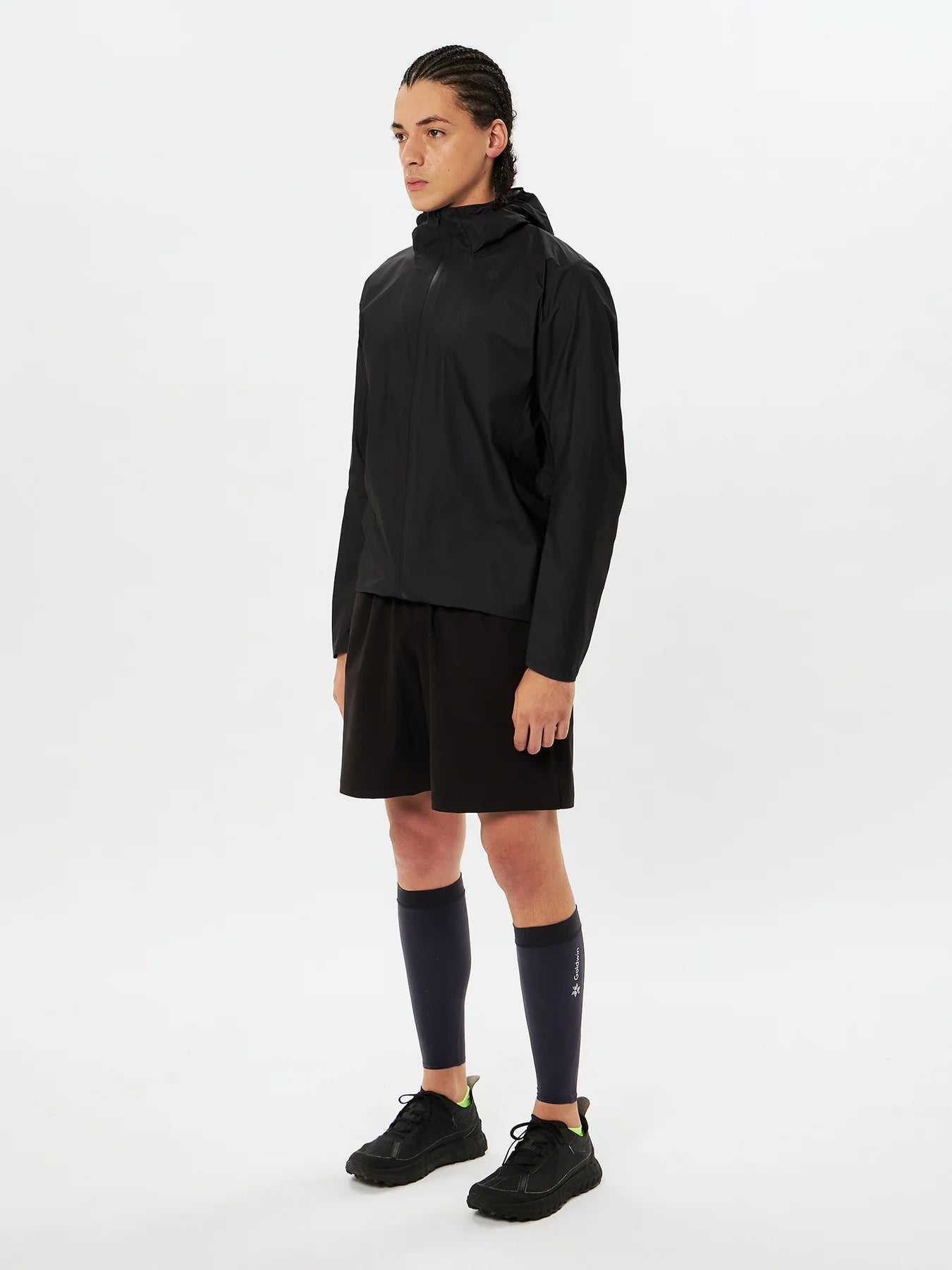 Goldwin Compression Calf Sleeves Black - Achilles Heel