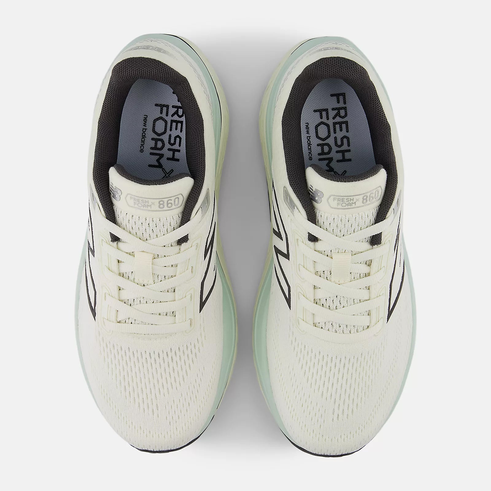 Women's 860v14 Running Shoes Sea Salt / Angora / Clay Ash - Achilles Heel