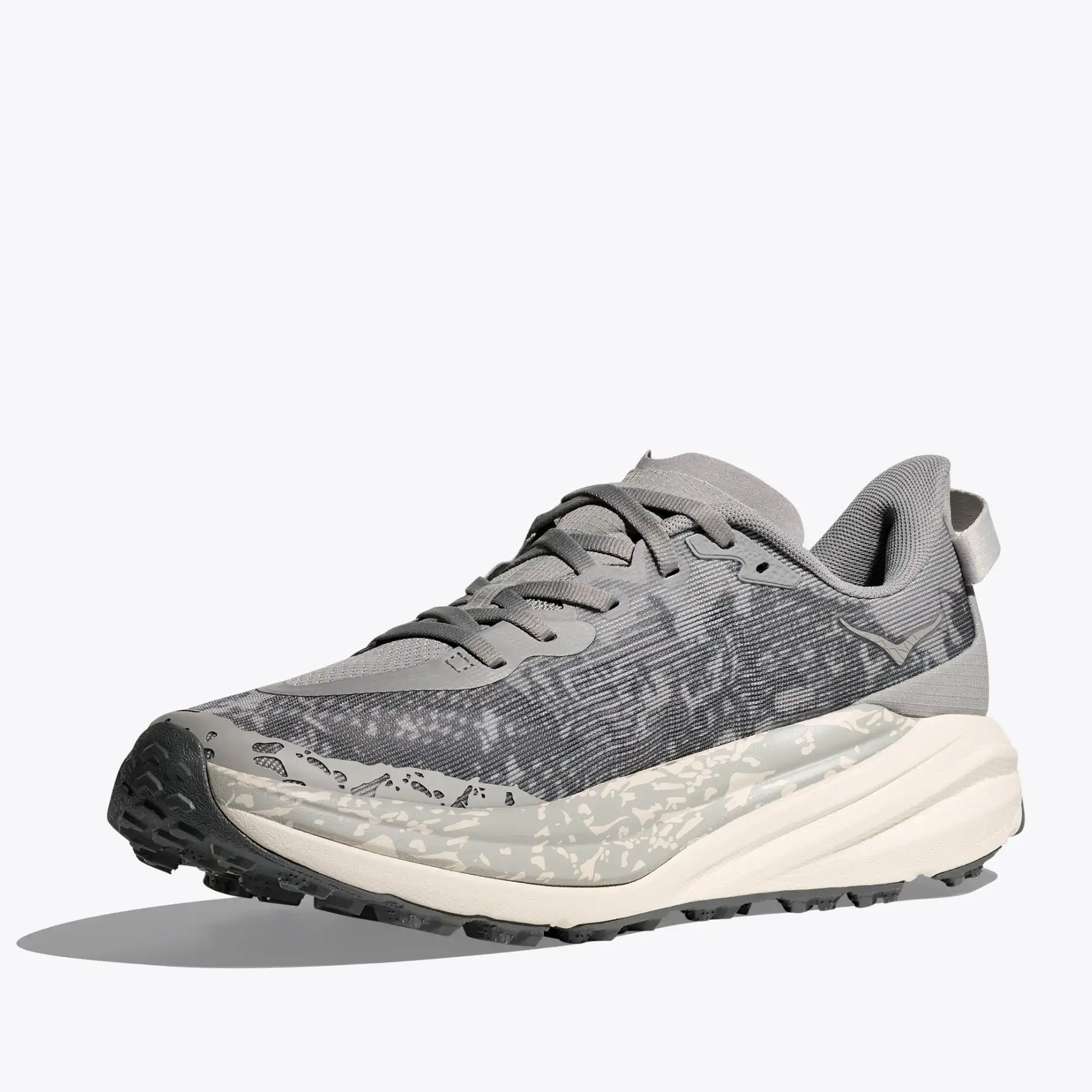 Men's Speedgoat 6 Trail Running Shoes Stellar Grey / Alabaster - Achilles Heel