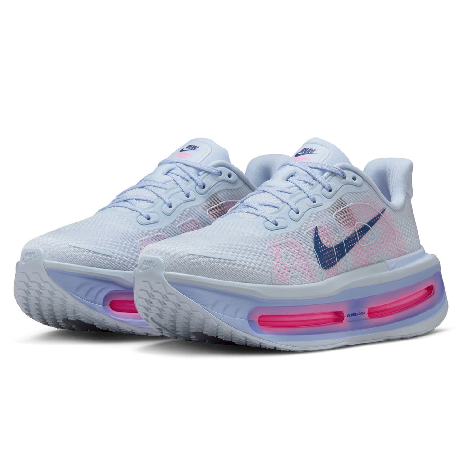 Women's Vomero Premium Running Shoes Blue Tint / Aluminium / Pink Spell / Deep Royal Blue - Achilles Heel