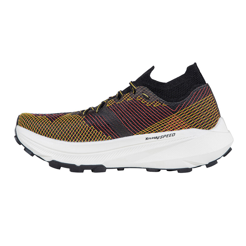 Men's Prodigio Pro Trail Running Shoes Black / Yellow - Achilles Heel