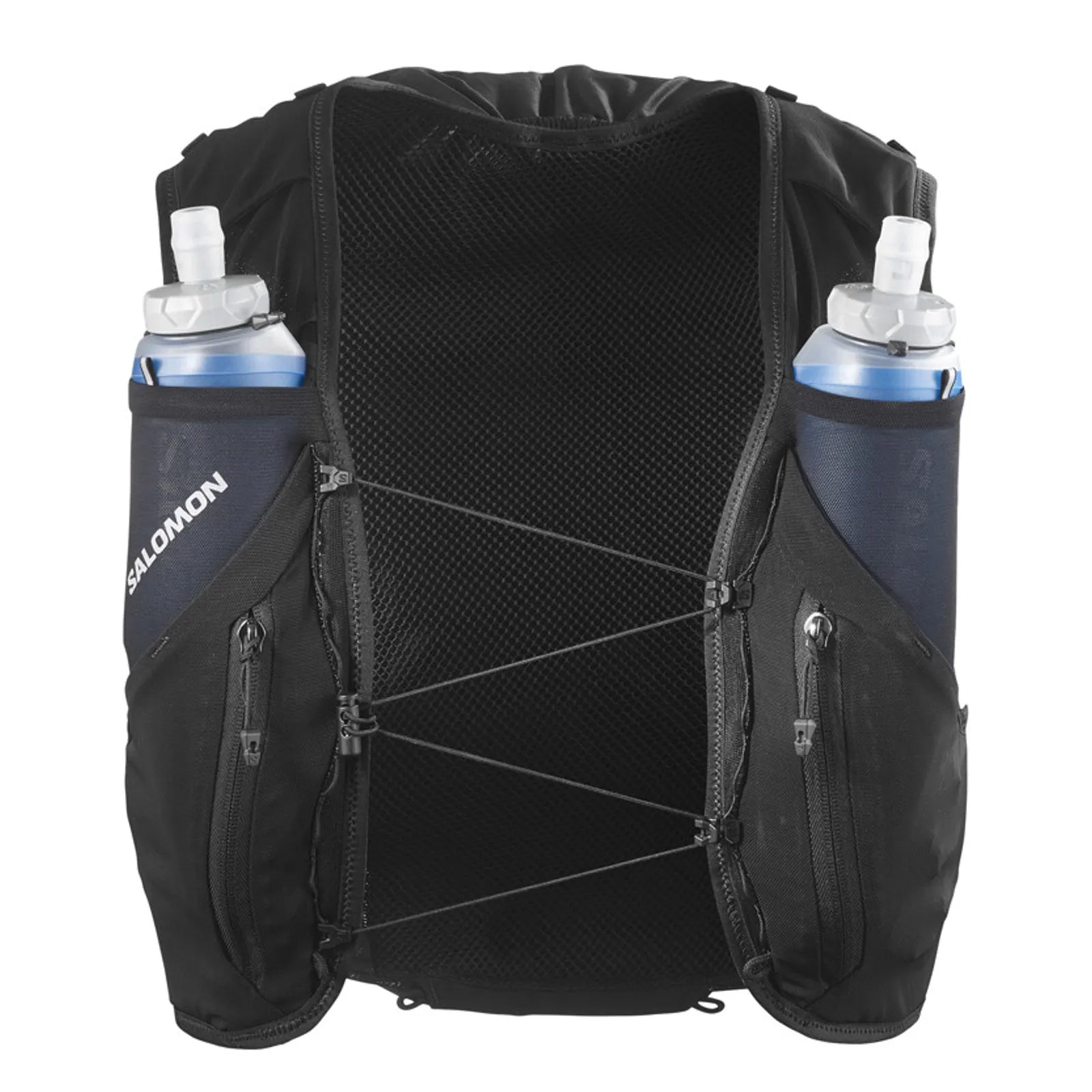 Advance Skin 12 Set Running Vest Black - Achilles Heel