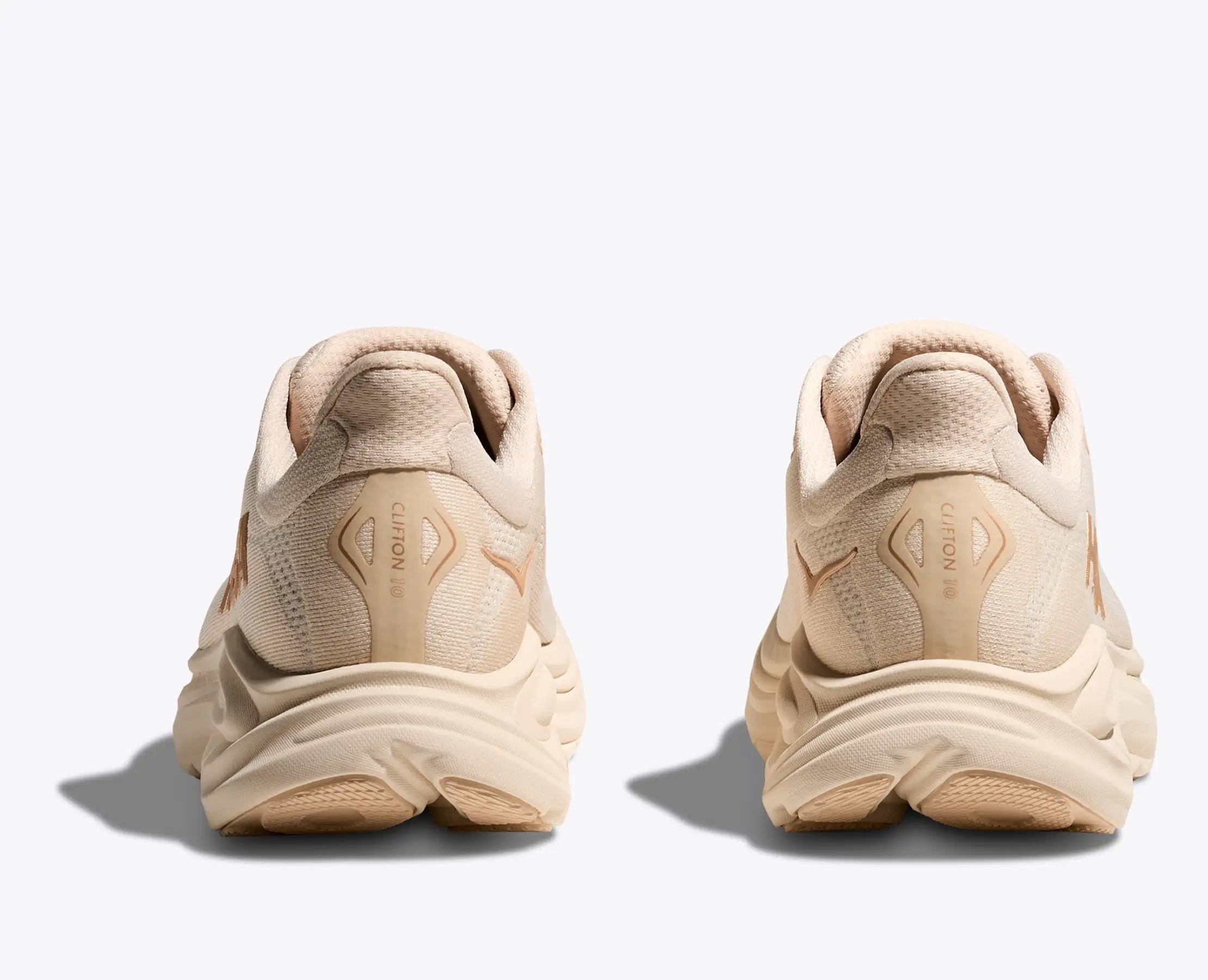 Women's Clifton 10 Running Shoes Vanilla / Birch - Achilles Heel