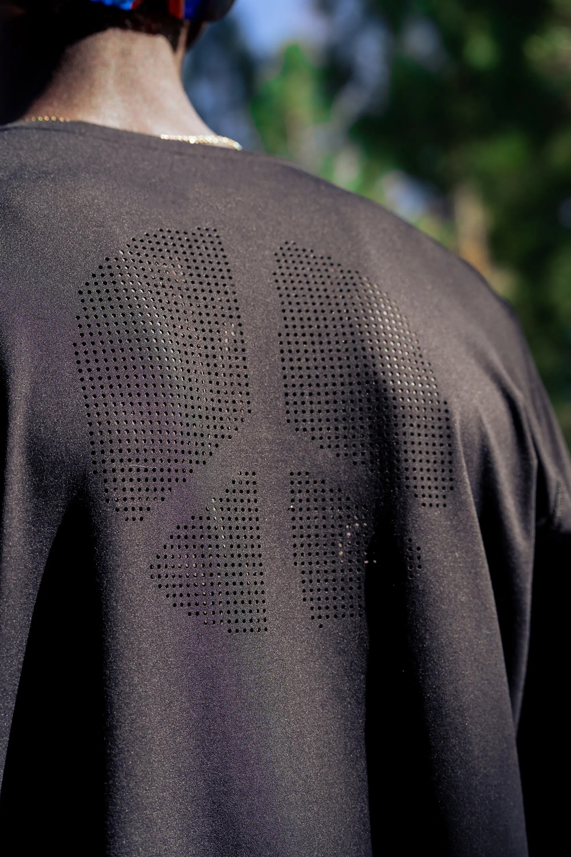 Men's Ultralight Aloe Top Black Wordmark - Achilles Heel