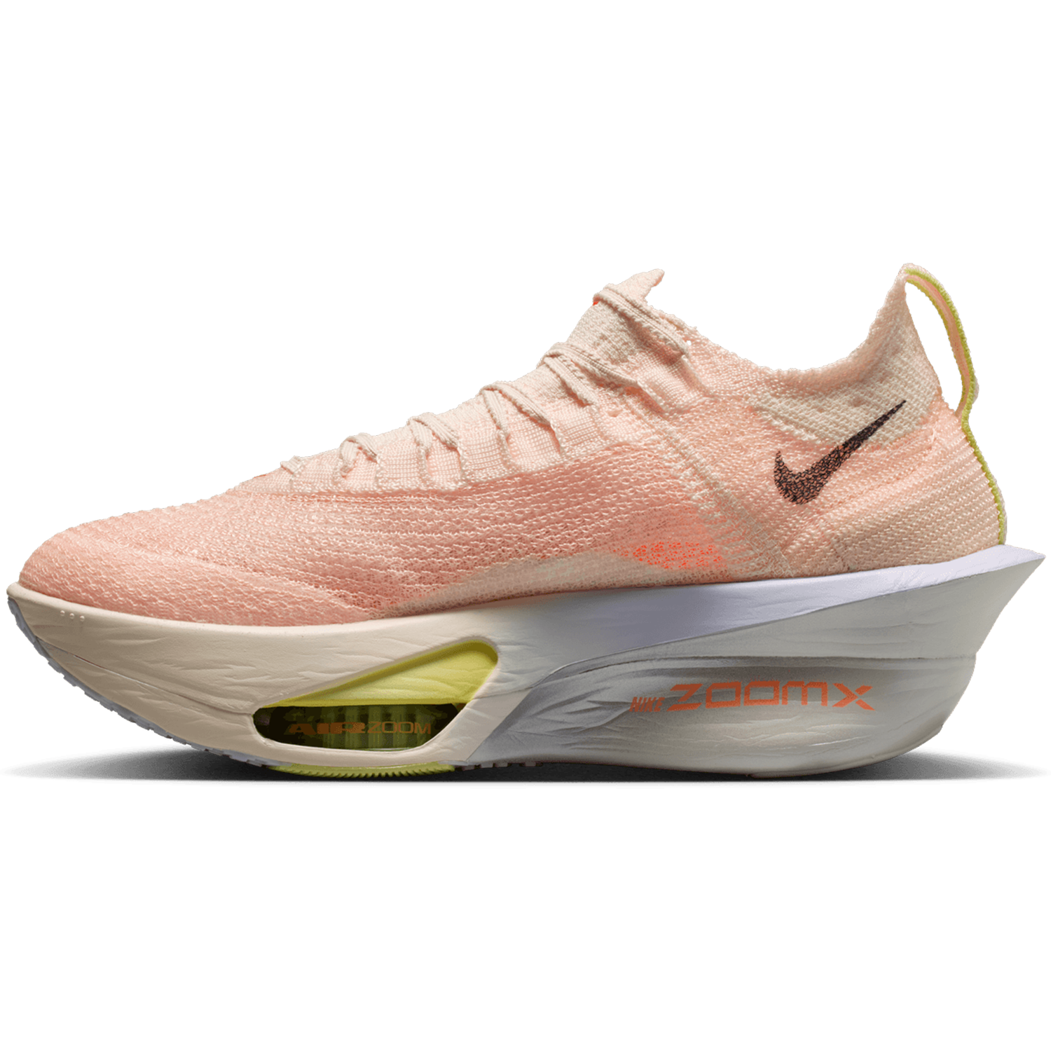 Women's Alphafly 3 Running Shoes Chalk / Hyper Crimson / Fennel / Purple Dynasty
