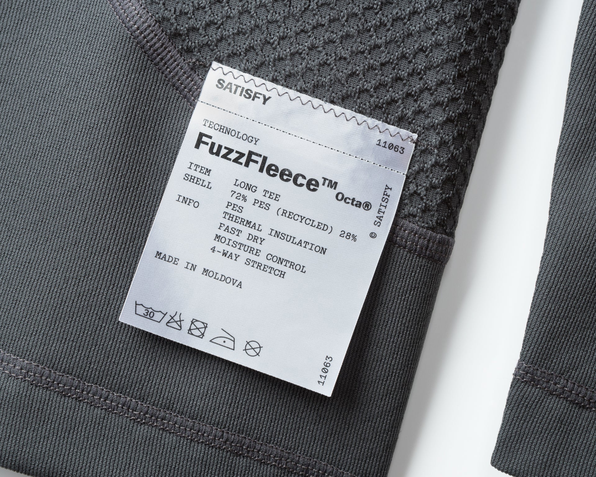 FuzzFleece Octa Top Dark Shadow