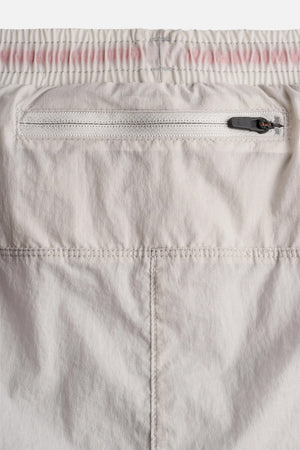District Vision Men's Ripstop Layered Trail Shorts Moonstone - achilles heel