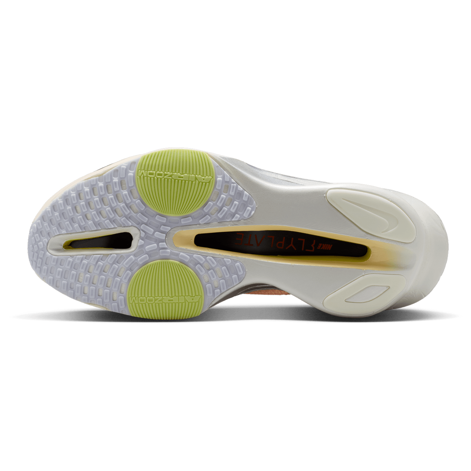 Women's Alphafly 3 Running Shoes Chalk / Hyper Crimson / Fennel / Purple Dynasty