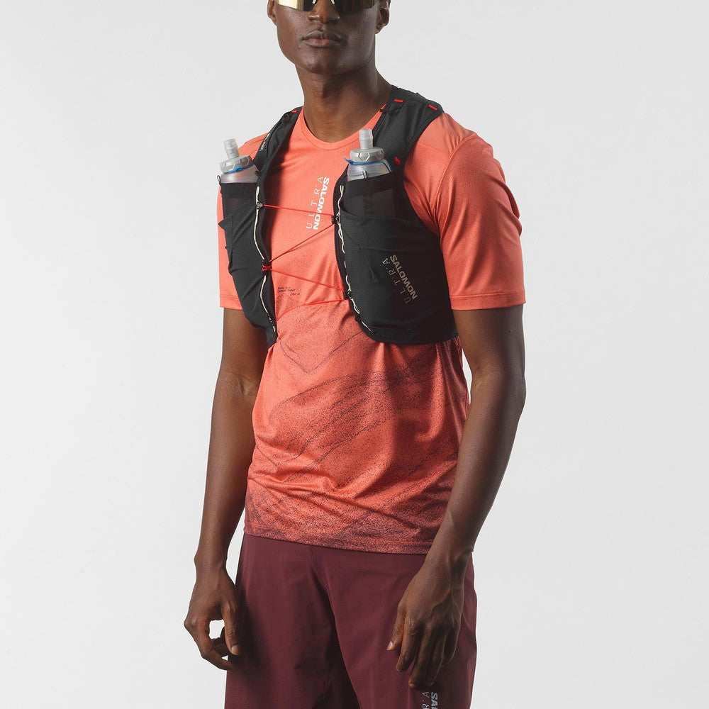 S/Lab Ultra 10 Set Running Vest Black - Achilles Heel