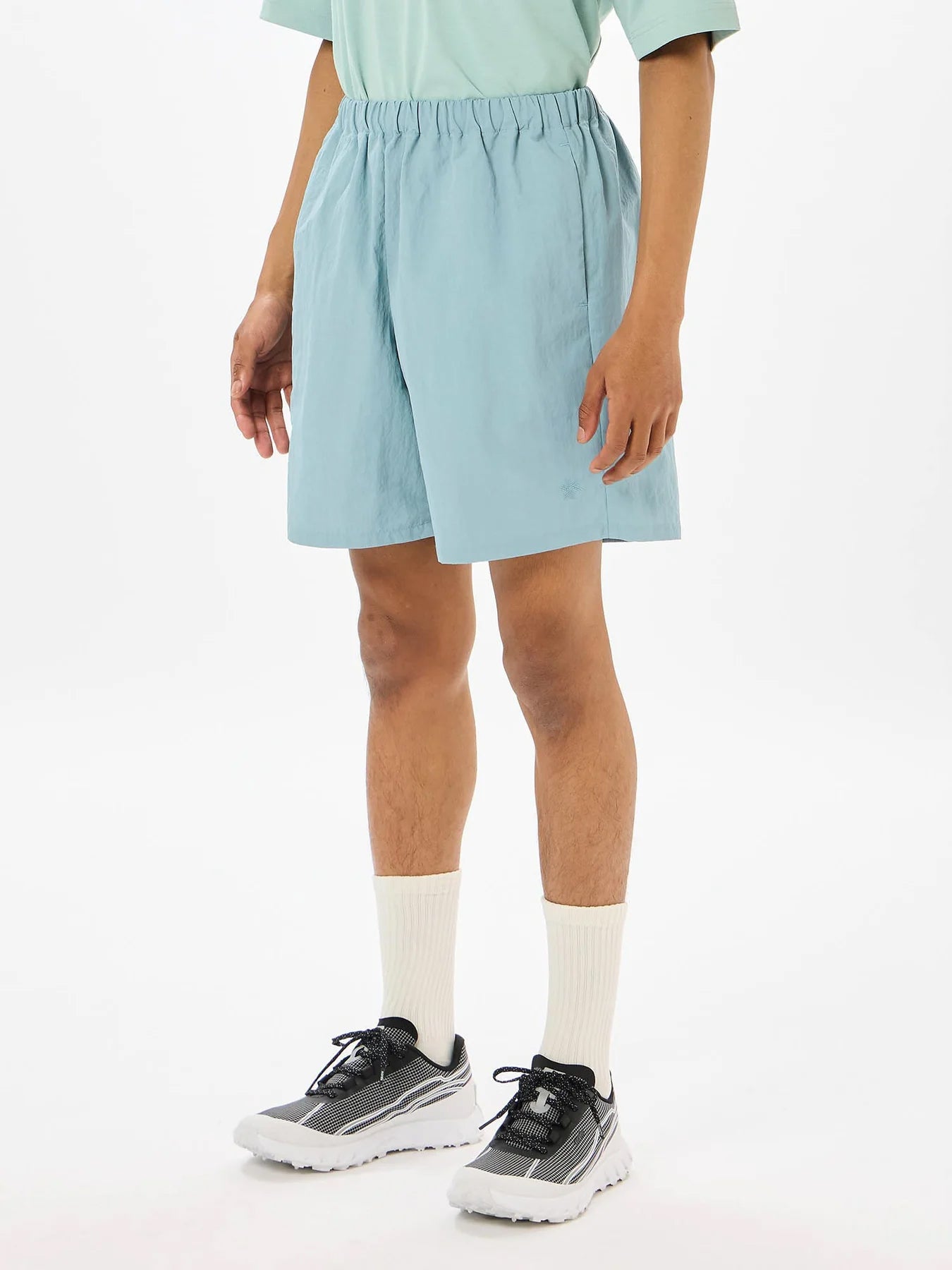 Goldwin Men's Nylon Shorts Black - Achilles Heel