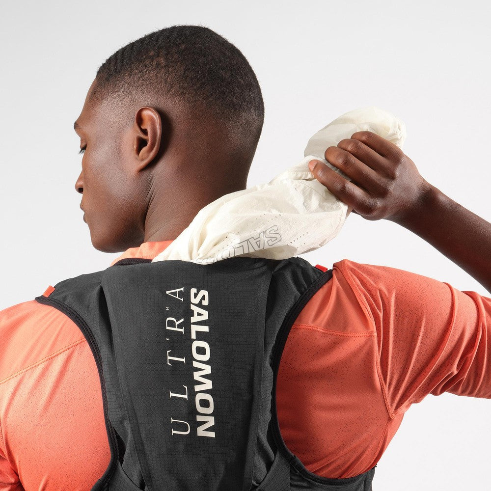S/Lab Ultra 10 Set Running Vest Black - Achilles Heel